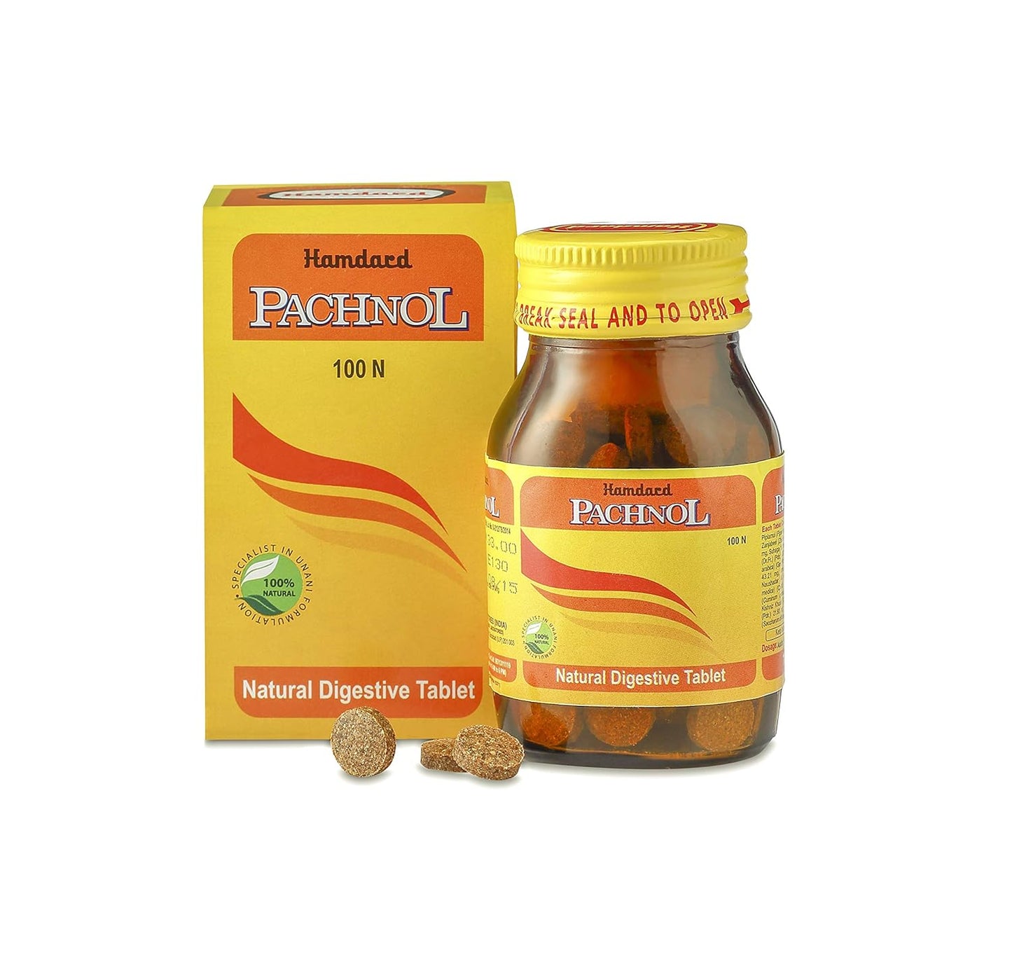 Hamdard Pachnol Natural Digestive Tablet