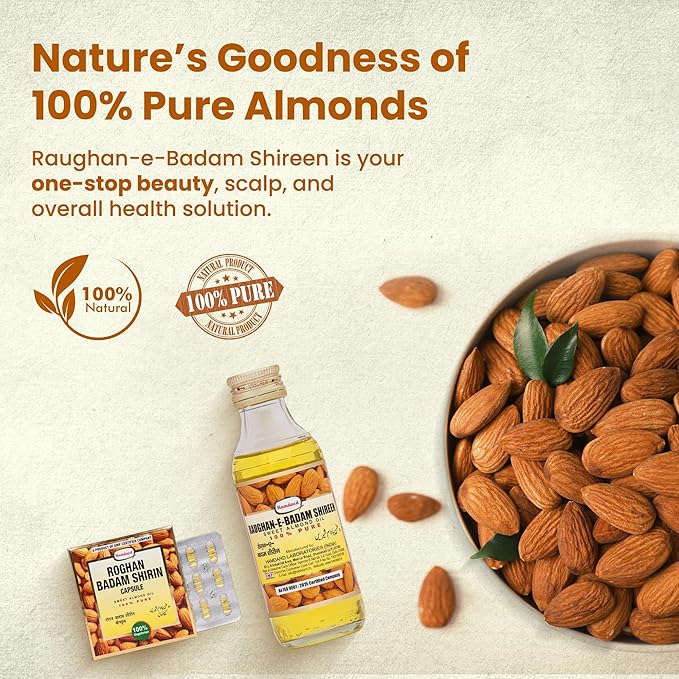 Hamdard Roghan Badam Shirin Pure Almond Oil