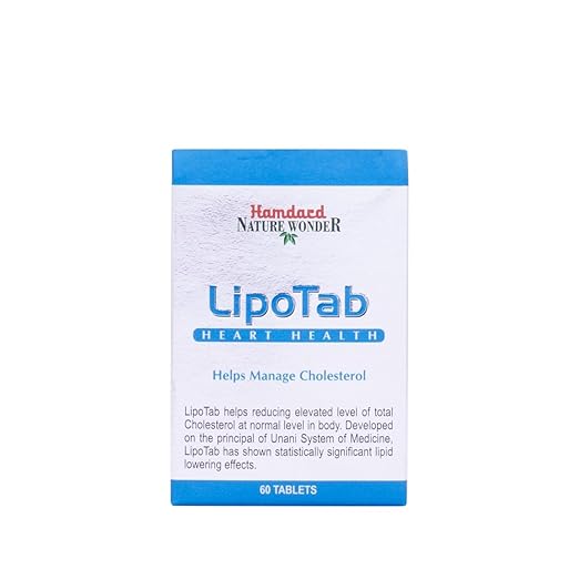 Hamdard Lipotab Tablet for Heart Health & Cholesterol Management